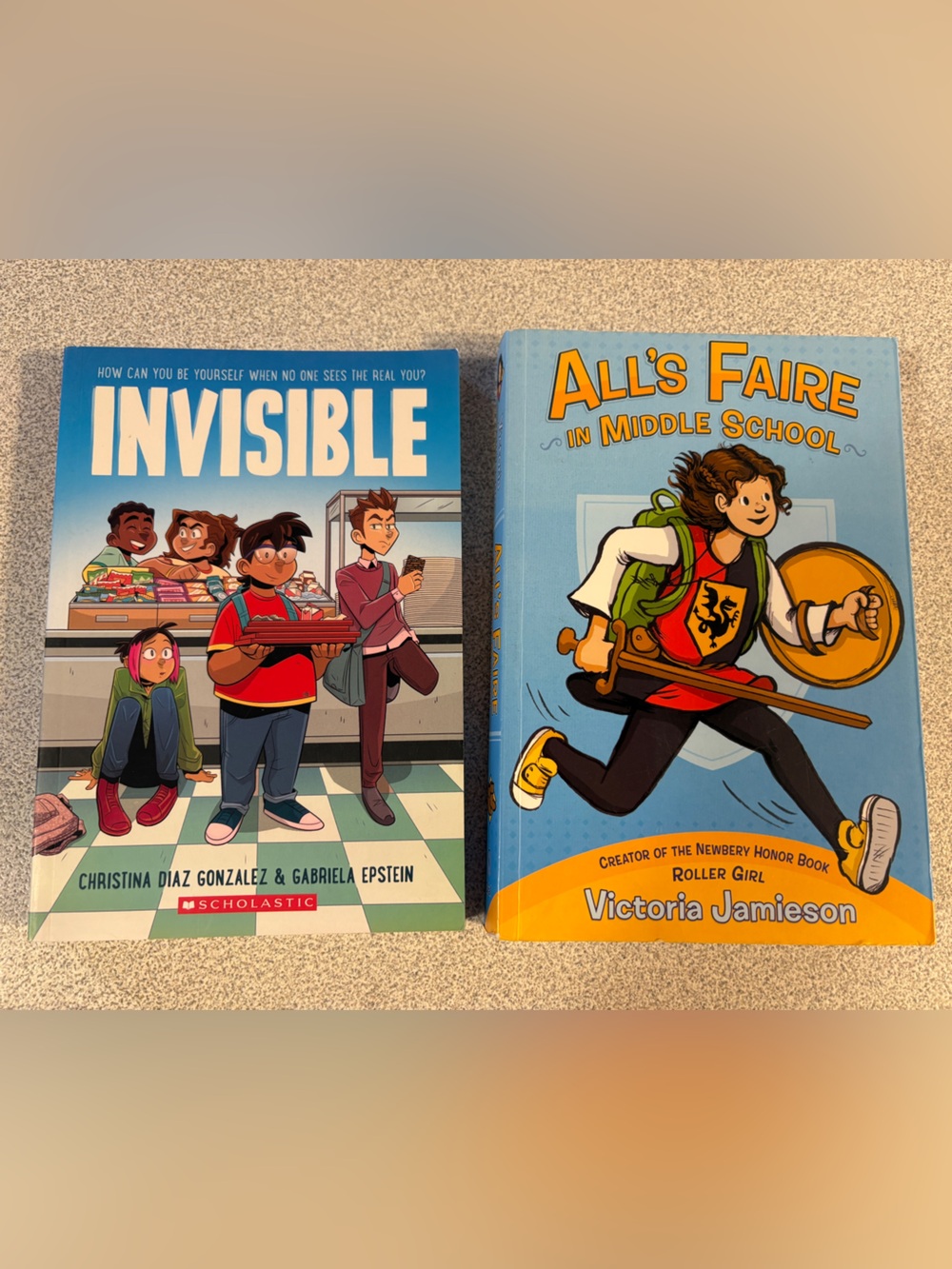 2 Graphic Novels for Tweens/Young Readers